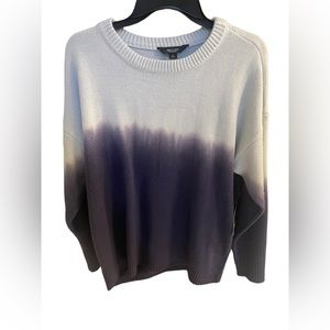 Simply Vera Wang Purple Grey Sweater